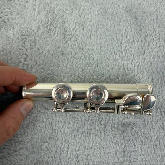 Yamaha Advantage Silver 200AD Flute and Cleaning Rod with Original Case - Picture 12 of 16